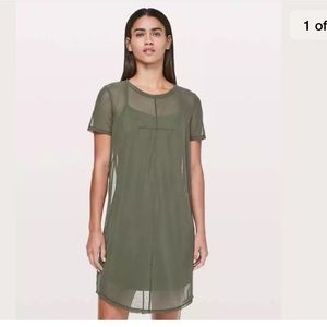 Lululemon Ready to Reach Dress in Camo size 10